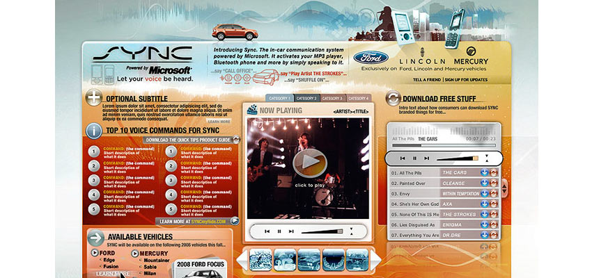 SYNC website Haris Cizmic - Creative Services from Detroit to Sarajevo