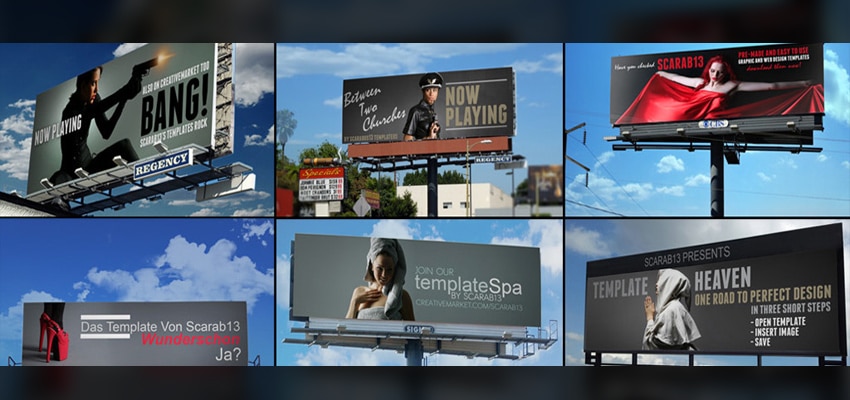 Billboard templates